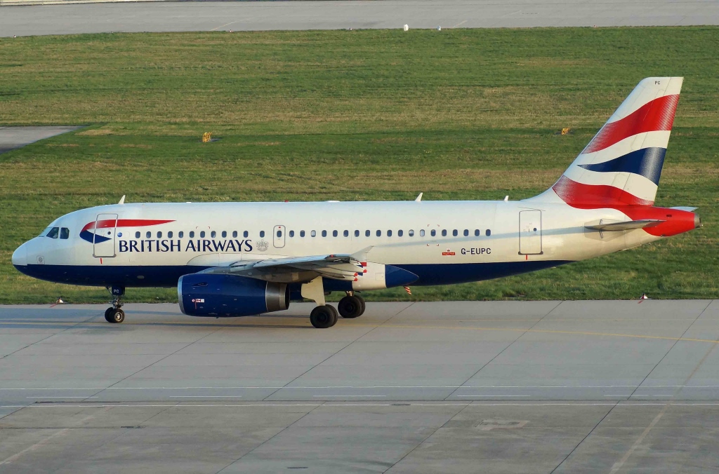G-EUPC Airbus A319-131 British Airways