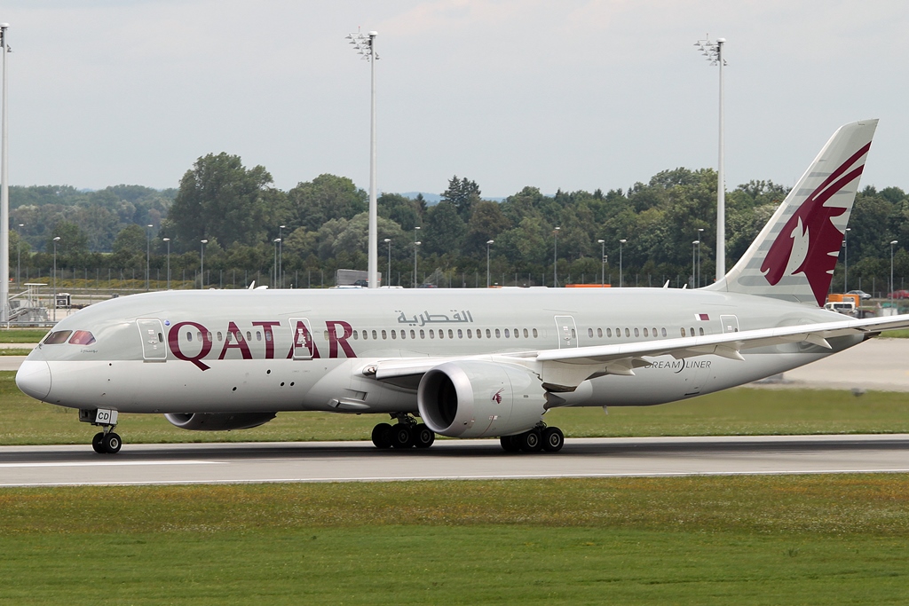 Qatar Airways Boeing 787-8 Dreamliner A7-BCD