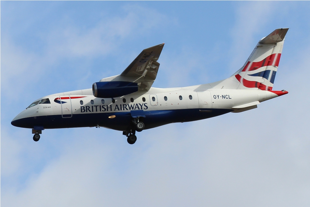 Sun-Air of Scandinavia Dornier Do-328 Jet<br />OY-NCL