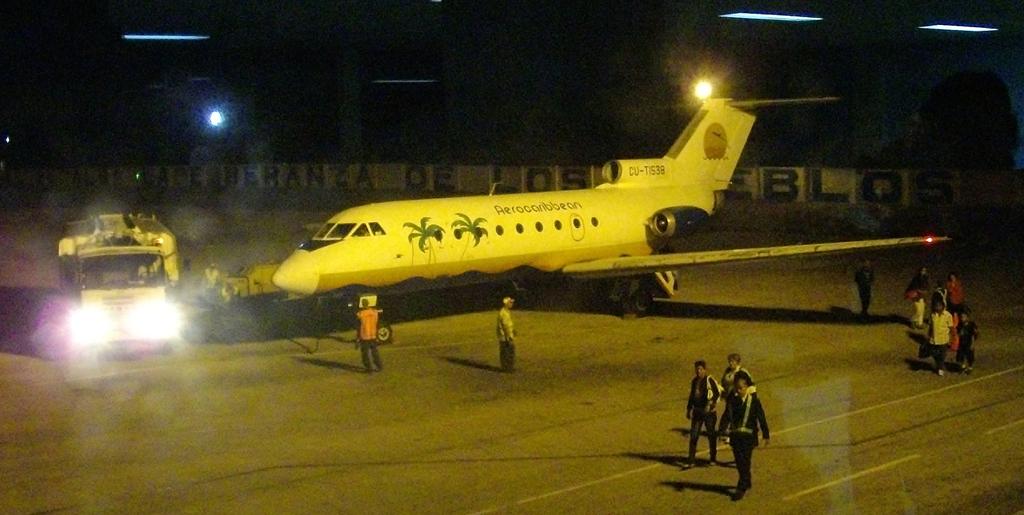 YAK 40<br />CU-T1538, Bj 1980<br />Holguin APT/Inlandsterminal (HOG)