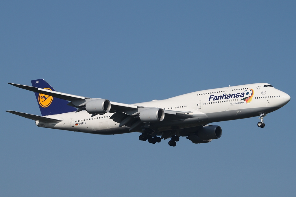 Lufthansa Boeing 747-830 D-ABYO