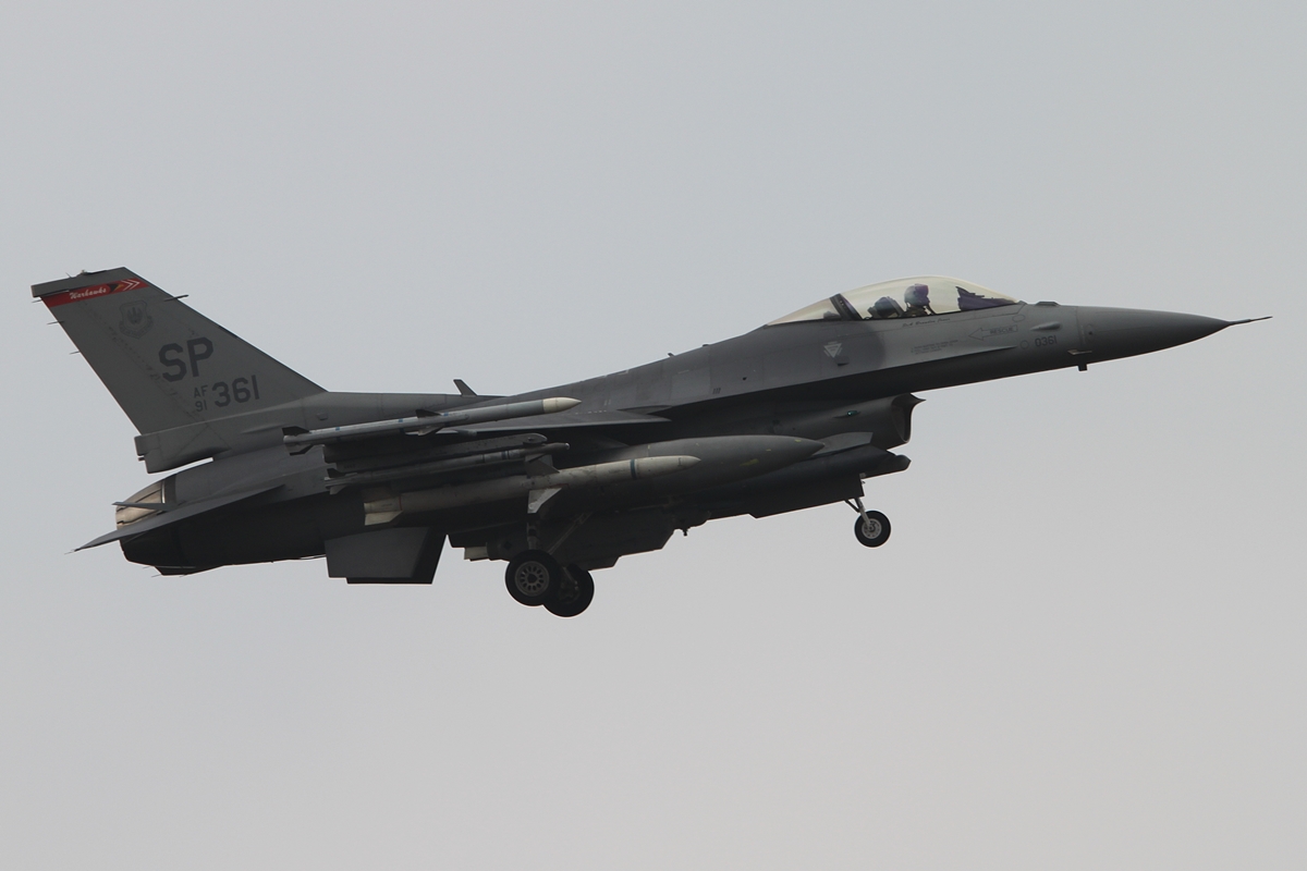 USA - Air Force General Dynamics F-16CJ Fighting Falcon 91-0361