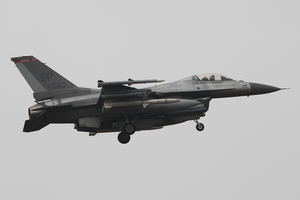 USA - Air Force General Dynamics F-16CJ Fighting Falcon 96-0080