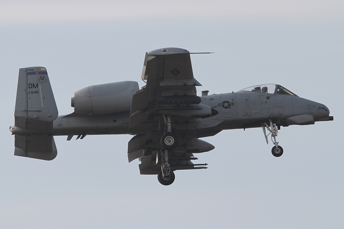 USA - Air Force Boeing Fairchild Republic A-10A Thunderbolt II 82-0648