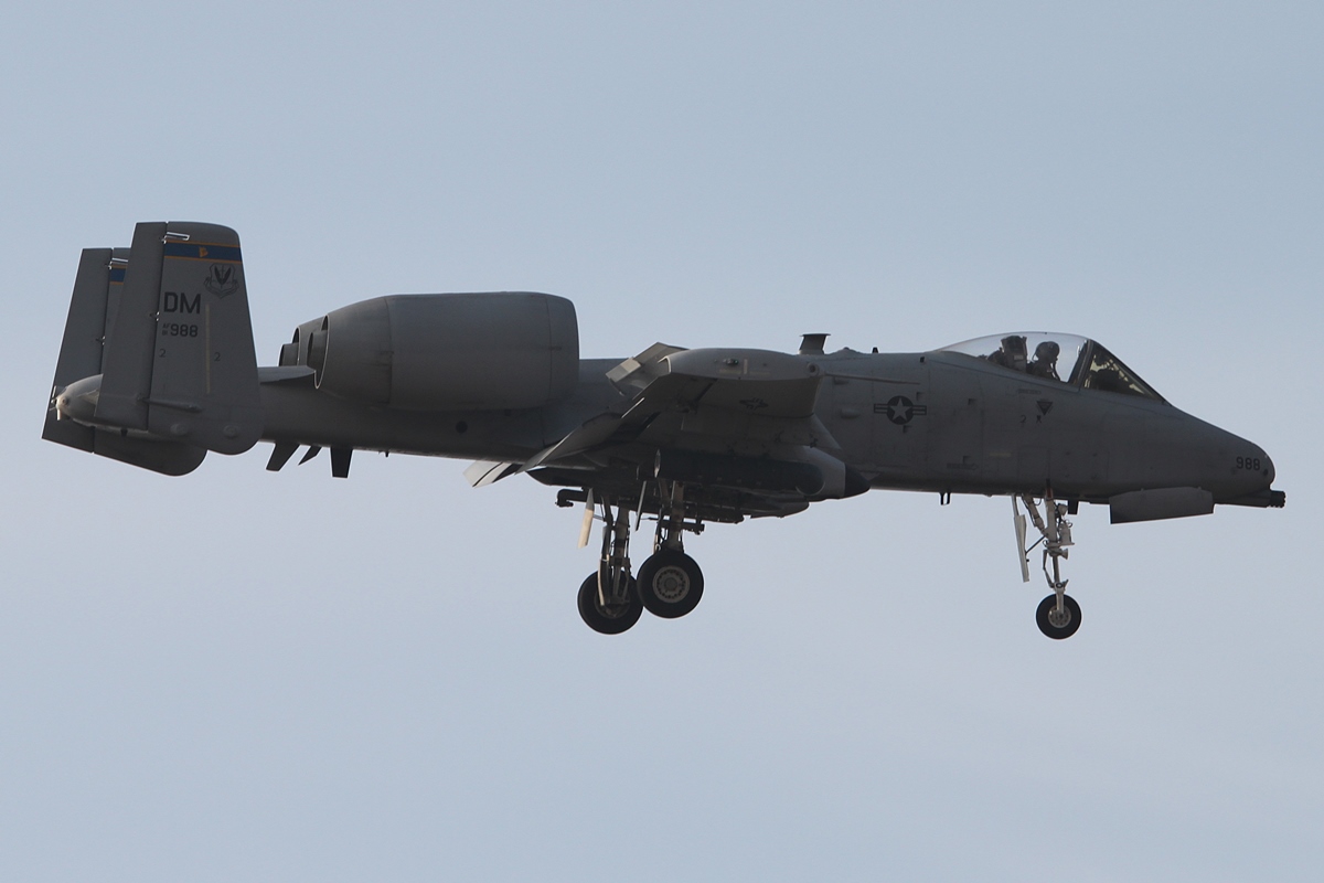 USA - Air Force Boeing Fairchild Republic A-10A Thunderbolt II 81-0988