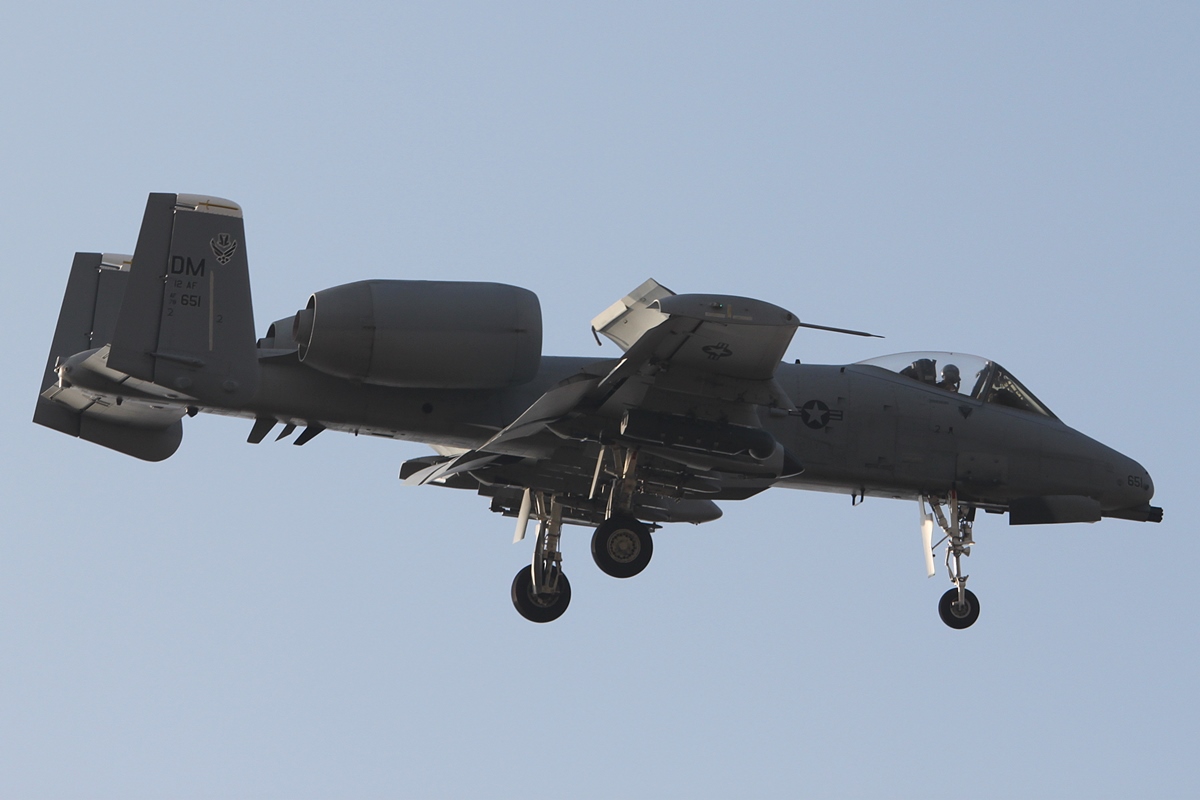 USA - Air Force Boeing Fairchild Republic A-10A Thunderbolt II 78-0651