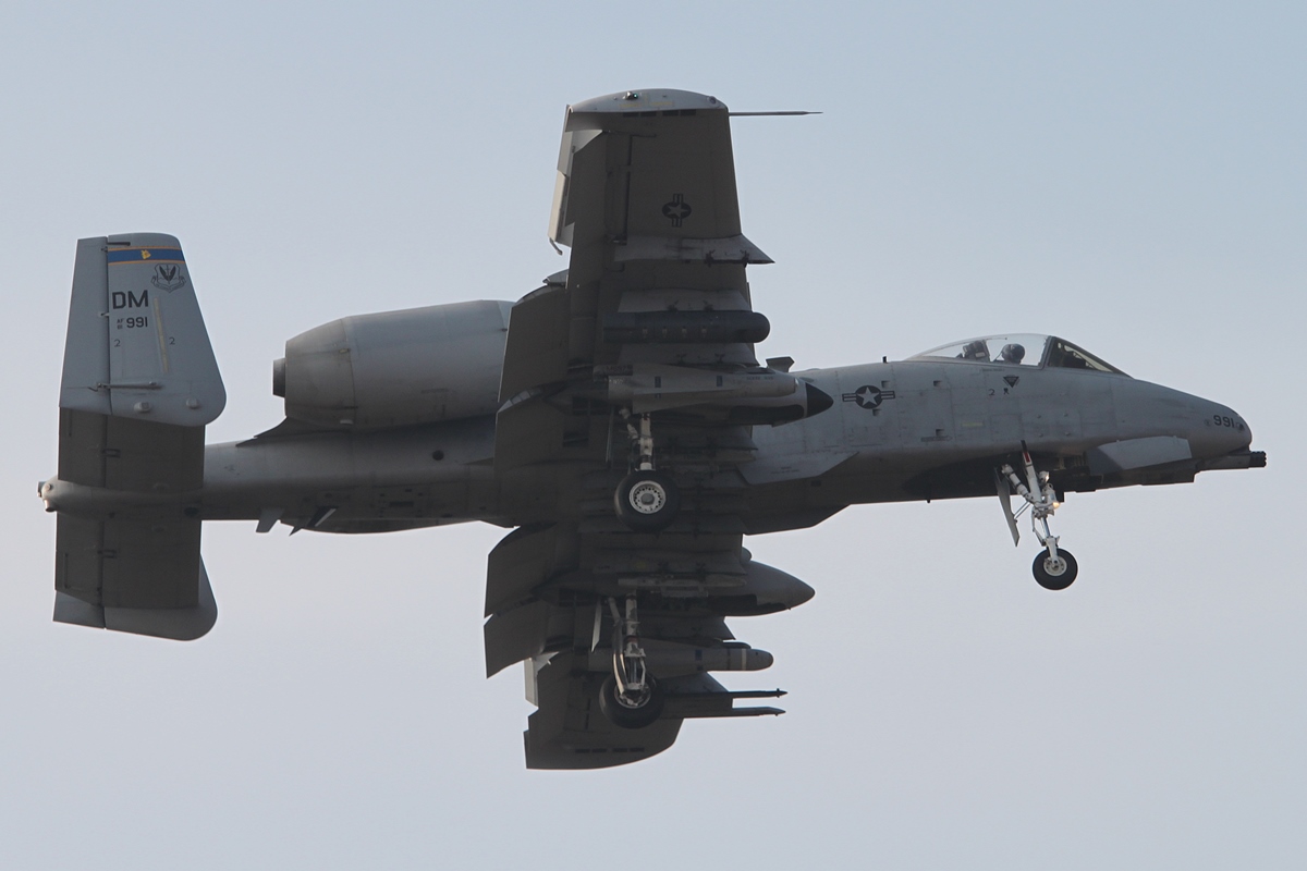 USA - Air Force Boeing Fairchild Republic A-10A Thunderbolt II 81-0991