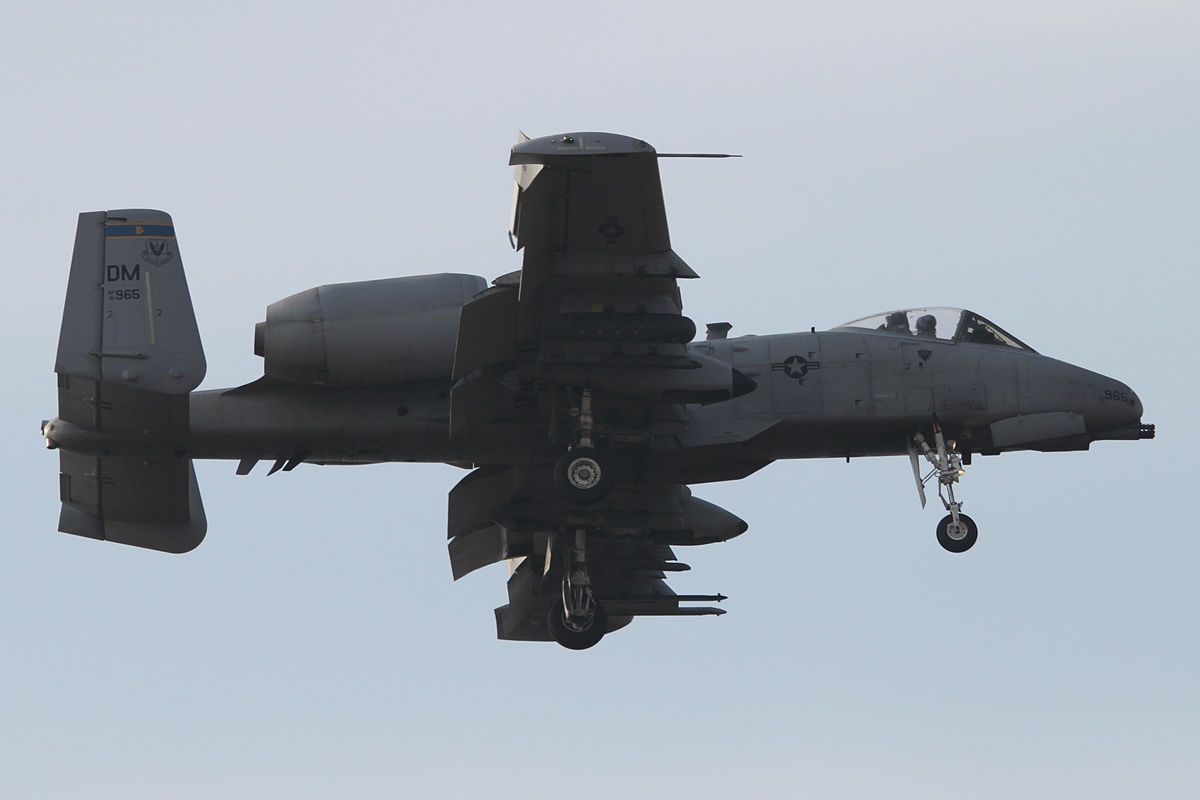 USA - Air Force Boeing Fairchild Republic A-10A Thunderbolt II 81-0965