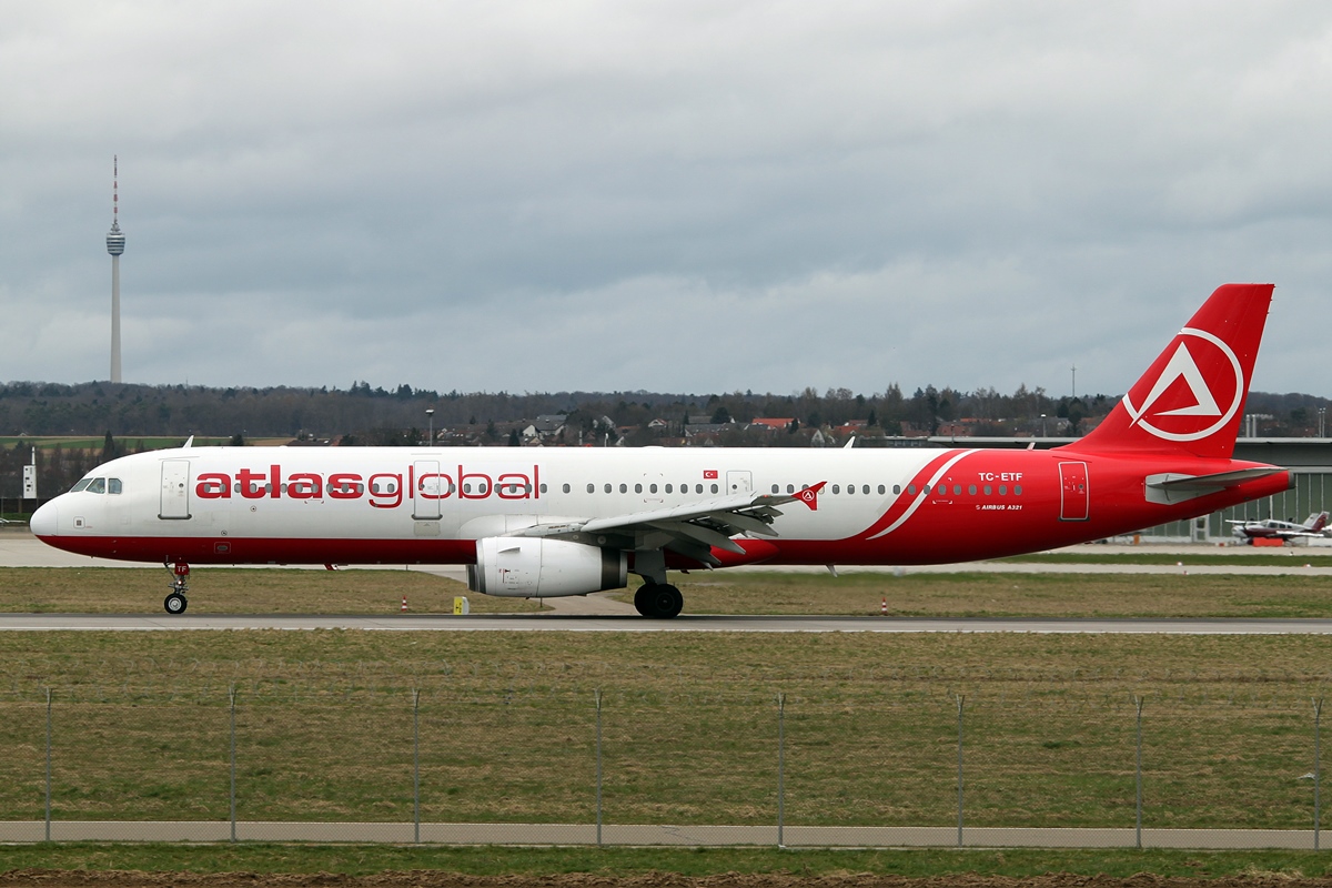 Atlasjet global Airbus A321-231 TC-ETF