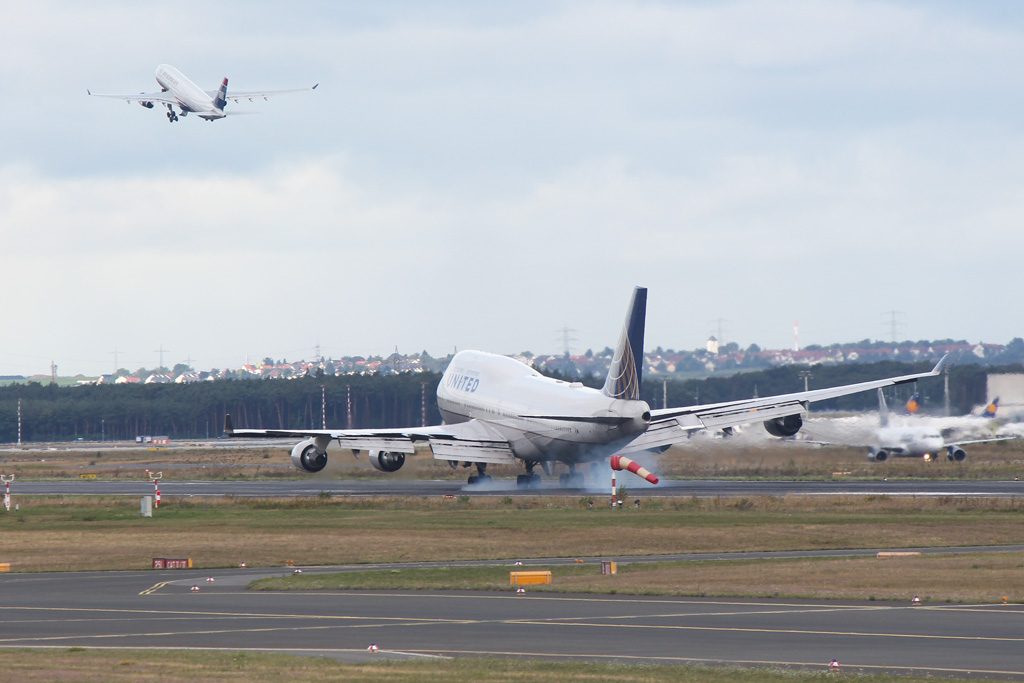 United kommt, US Airways gehen