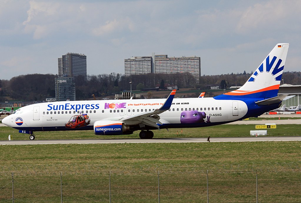 D-ASXG, Sun Express B737-800<br />Home-ein spektakulaerer Trip Edition