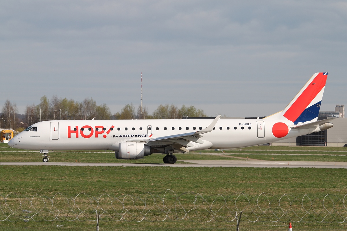 HOP! Embraer ERJ-190-100LR F-HBLI
