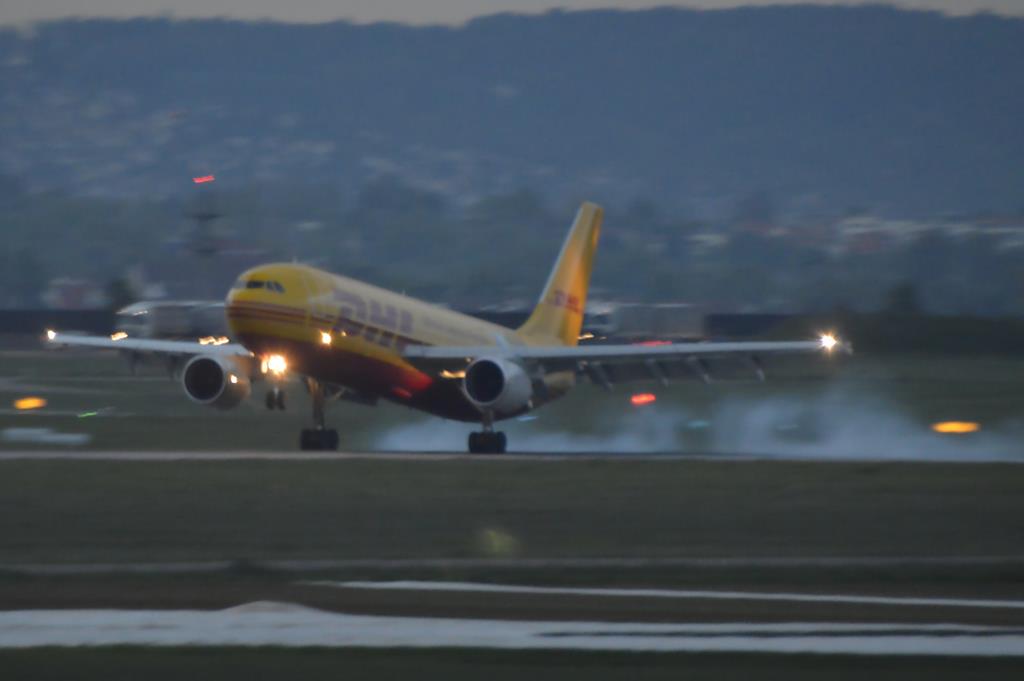 DHL(European Air Transport) D-AEAC<br />Airbus A 300B4-622R(F) <br />Rugby World Cup 2015 Livery