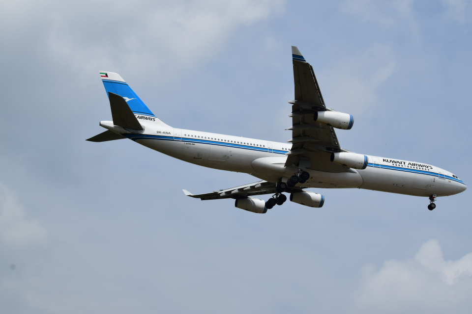 9K-ANA A340 Kuwait Airways