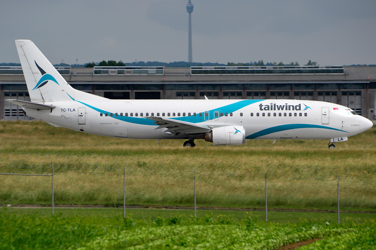 || Tailwind Airlines || Boeing 737-4Q8 || TC-TLA ||