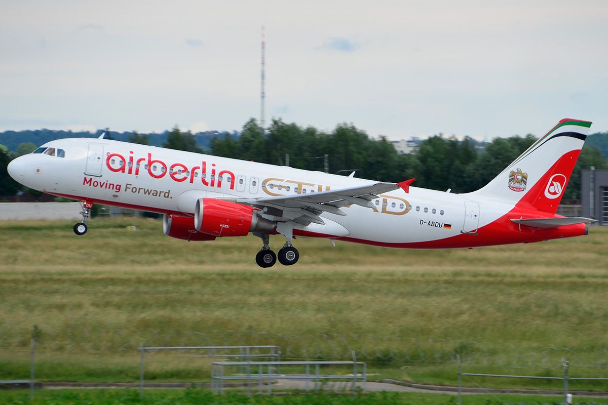 || AirBerlin || Airbus A320-214 || D-ABDU ||