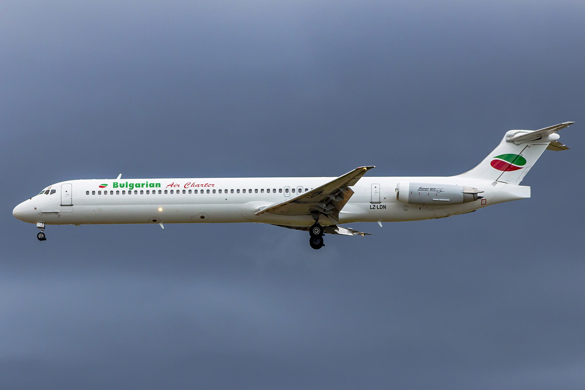 LZ-LDN, Bulgarian Air Charter,  McDonnell Douglas MD-82