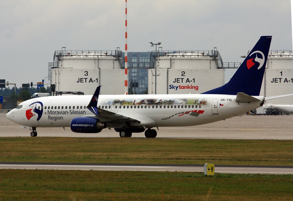 OK-TVL TVS Travel Service B737-800<br />Mein Highlight des Tages