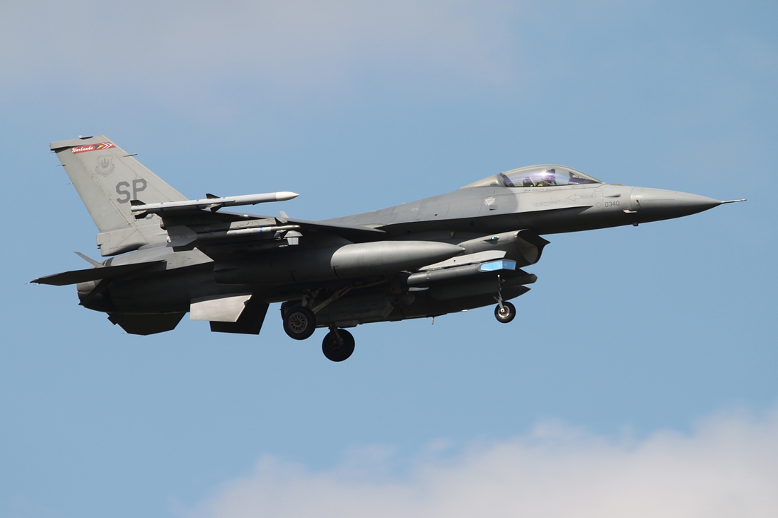 USA - Air Force General Dynamics F-16C Fighting Falcon 91-0340
