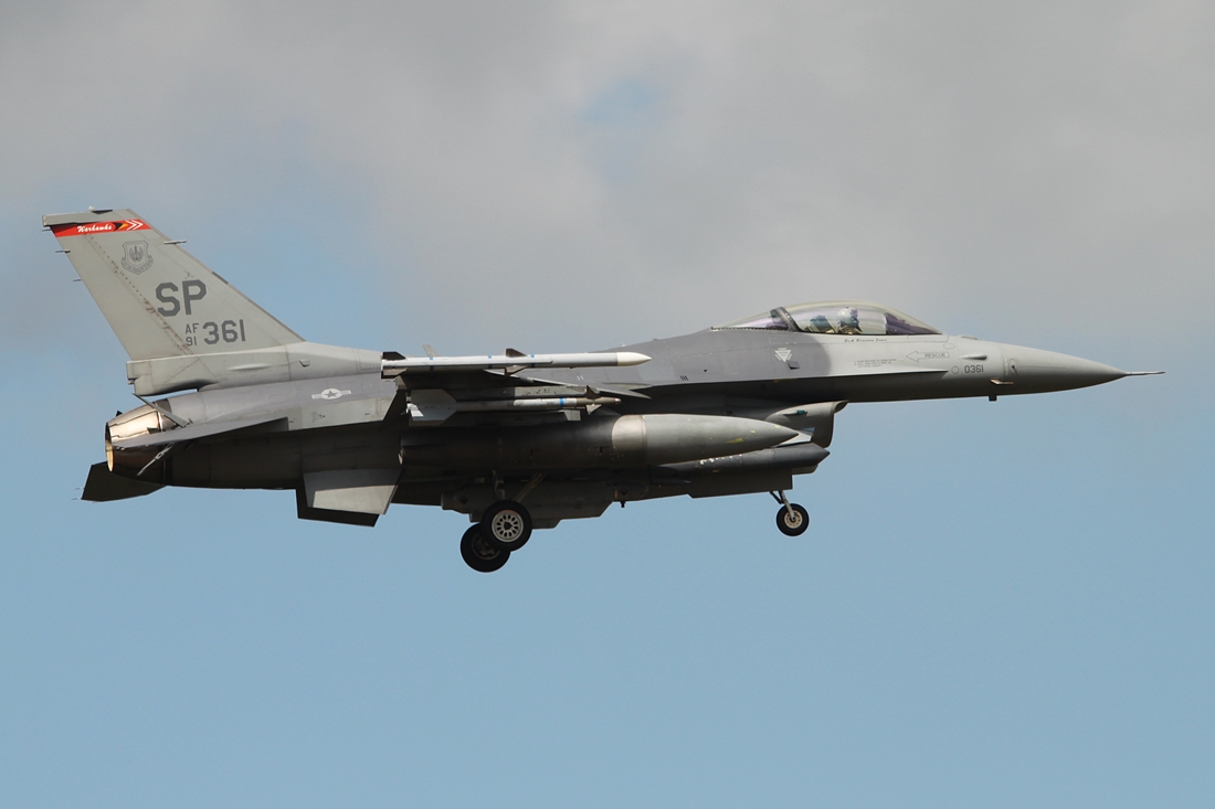 USA - Air Force General Dynamics F-16CJ Fighting Falcon 91-0361