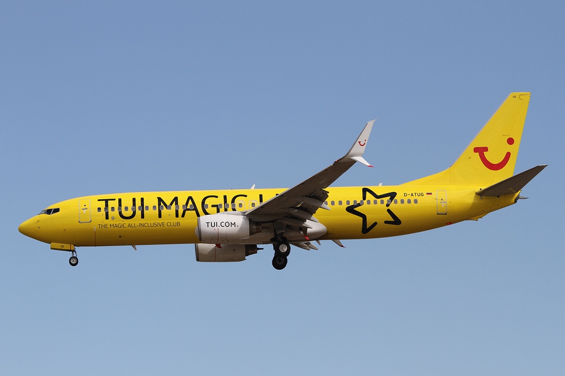 TUIfly Boeing 737-8K5 D-ATUG