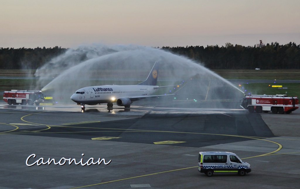 D-ABEF Arrival