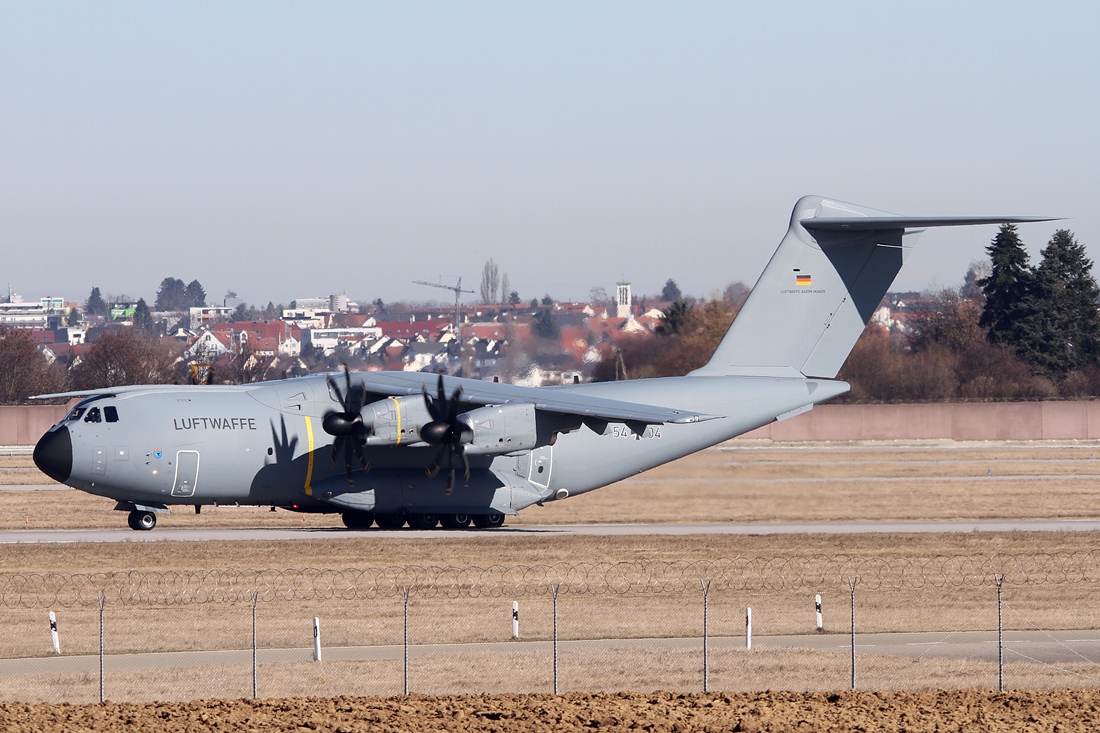 Germany - Air Force  Airbus A400M Atlas 54+04