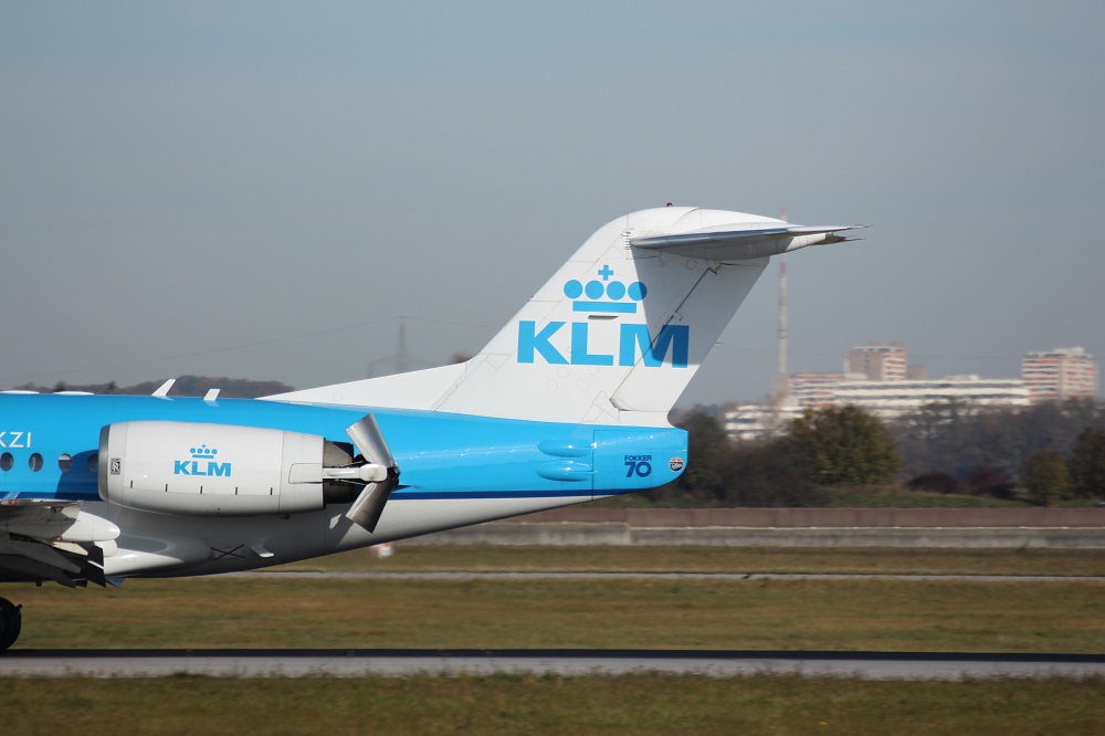 KLM Fokker 70 PH-KZI