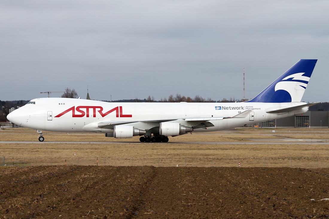 Astral Aviation (Air Atlanta Icelandic) Boeing 747-48EF(SCD) TF-AMU