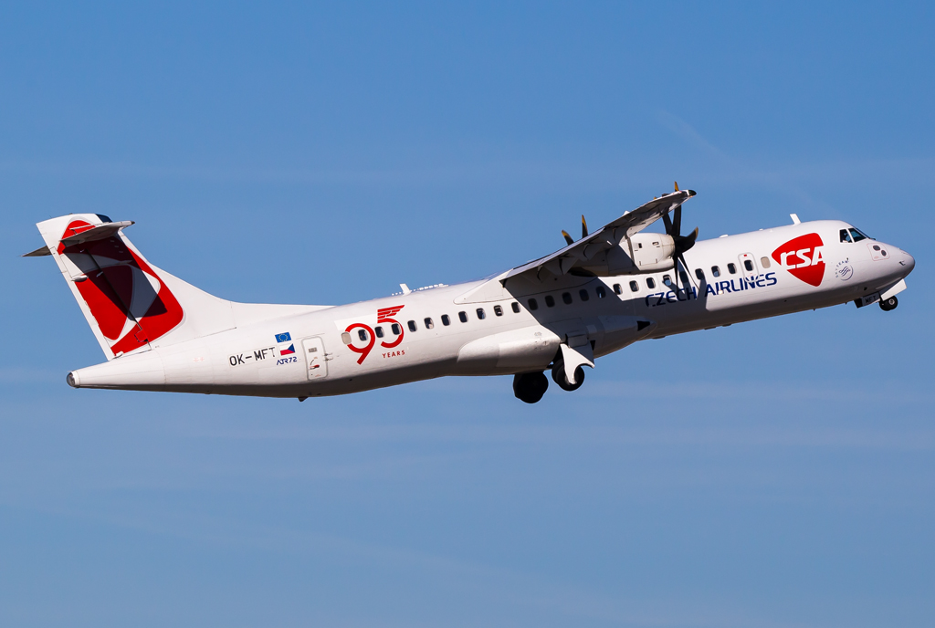 Czech Airlines / OK-MFT / ATR 72-212A(500)