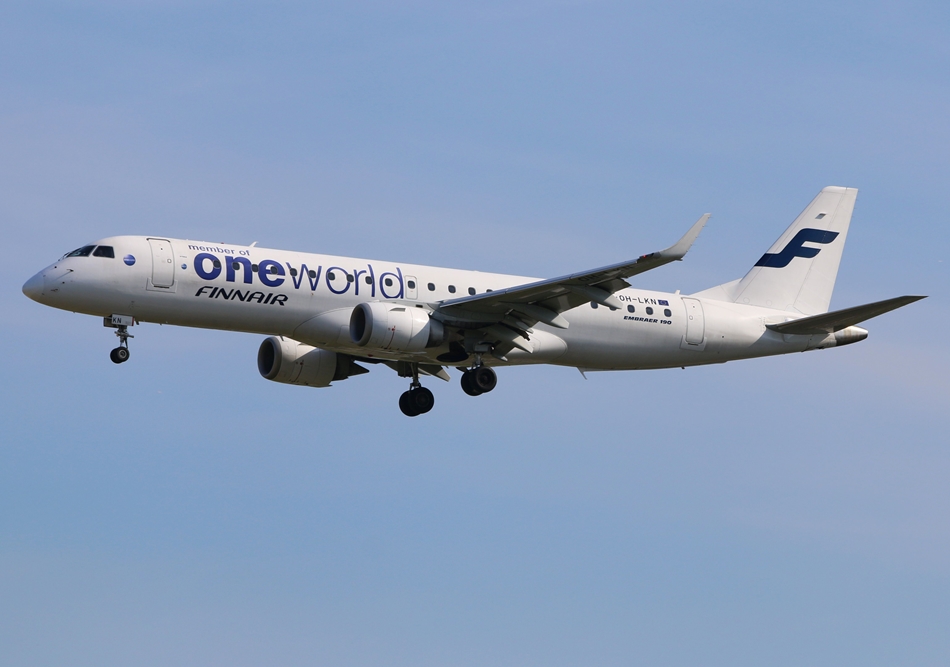 OH-LKN Finnair Embraer ERJ-190LR