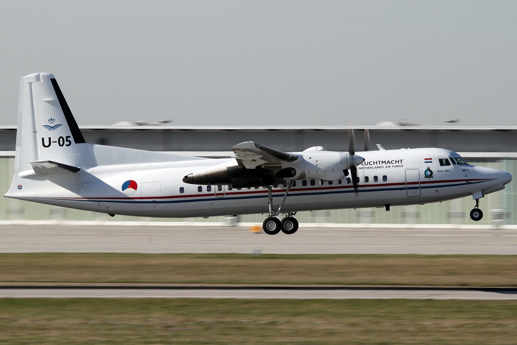 Netherlands - Air Force Fokker 50 U-05