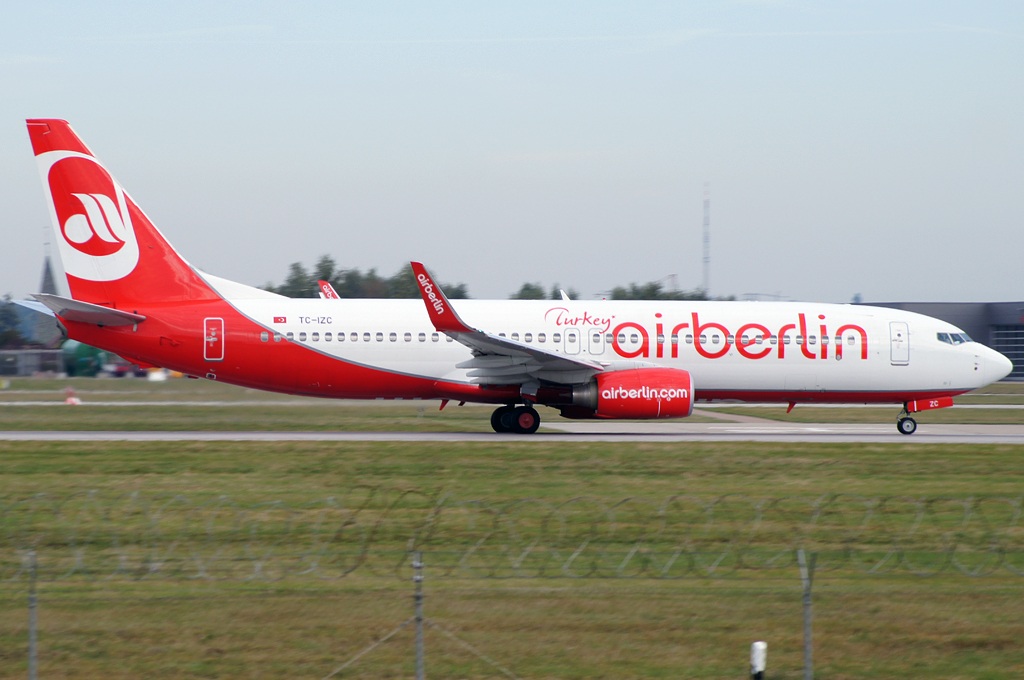 Air Berlin Turkey 737-800 TC-IZC