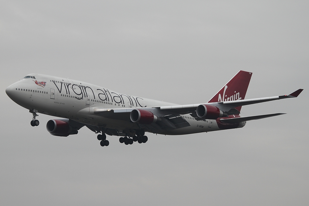 Virgin Atlantic Boeing 747-443 G-VROM