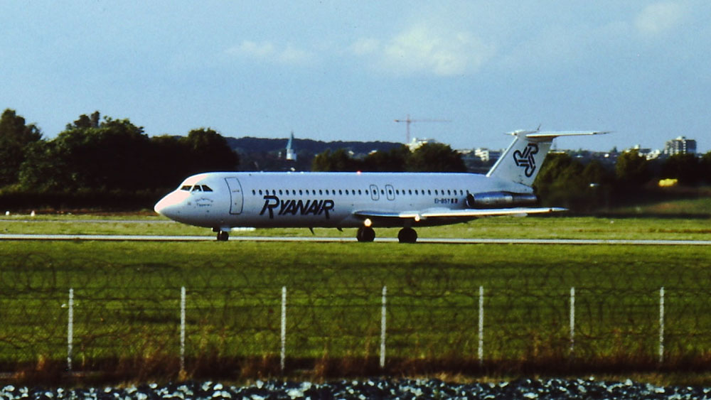 Ryanair EI-BSY, BAe 1-11-525PT am 12.08.1989