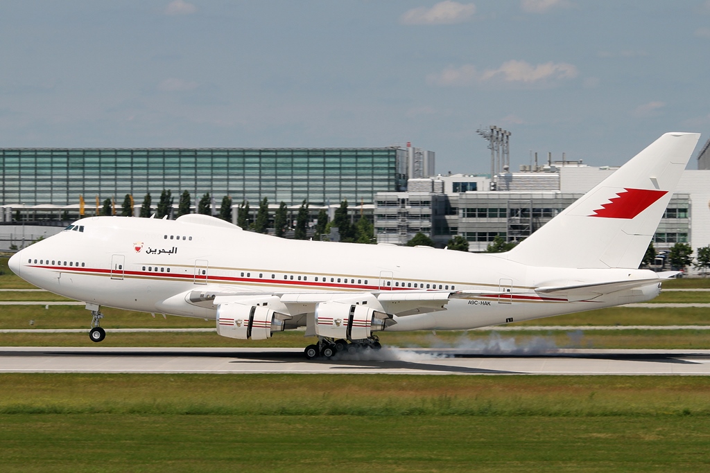 Bahrain Amiri Flight Boeing 747SP-Z5 A9C-HAK