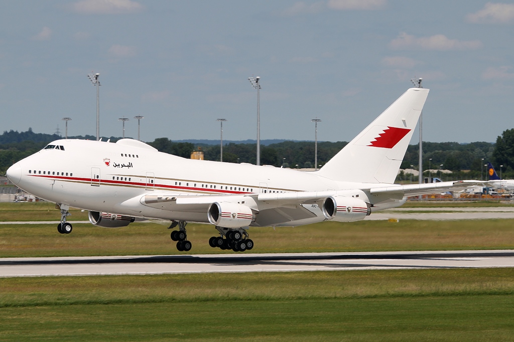 Bahrain Amiri Flight Boeing 747SP-Z5 A9C-HAK