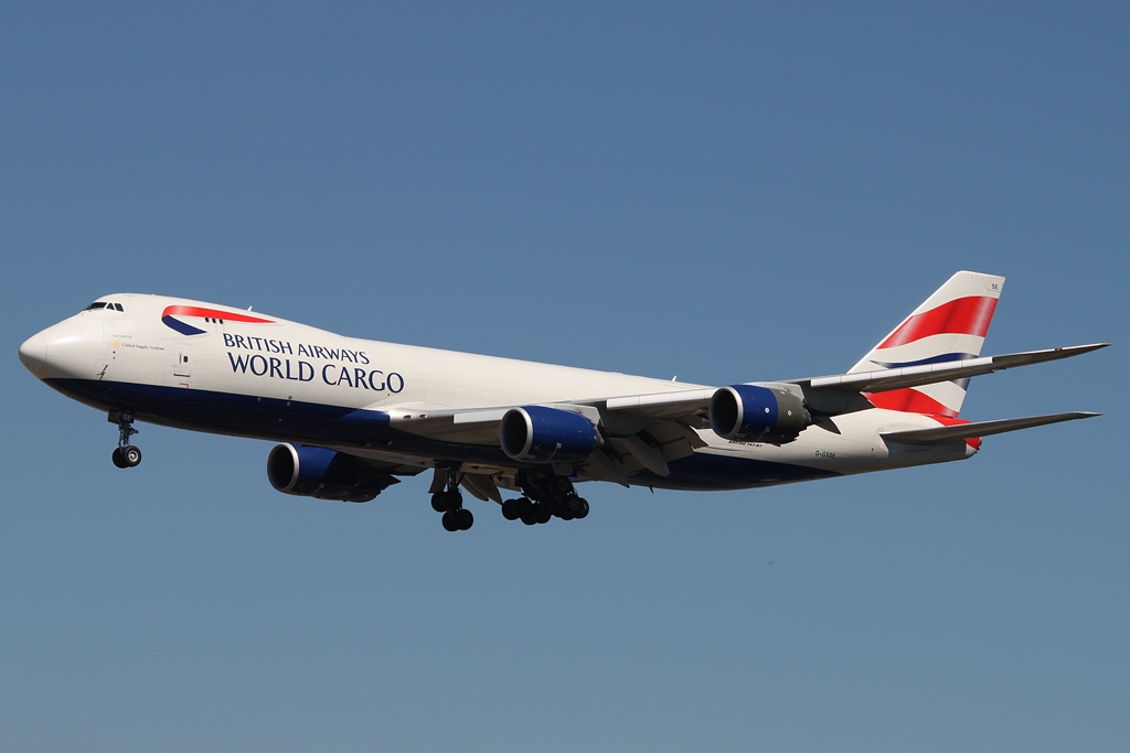 British Airways World Cargo Boeing 747-87U(F) G-GSSE